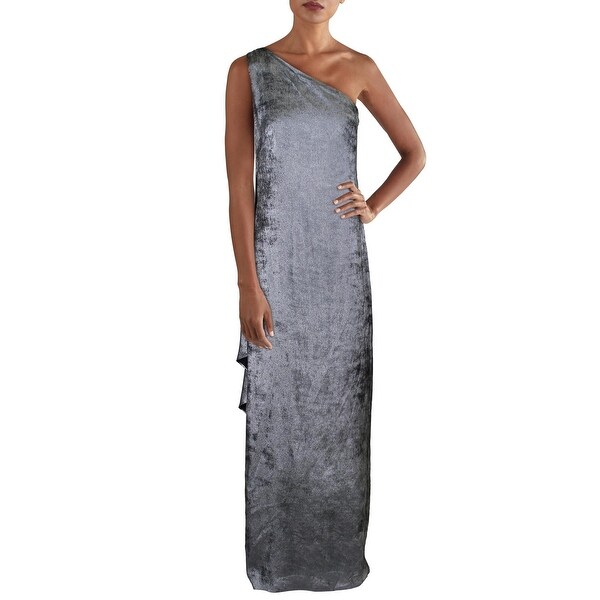 ralph lauren silver dress