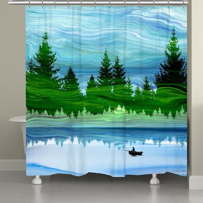 Scenic Forest Shower Curtain