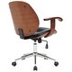 preview thumbnail 5 of 16, Samuel Bamboo Office Chair w/ Armrest