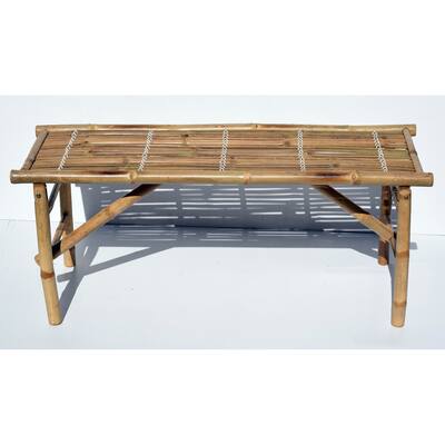 Bamboo Folding Bench