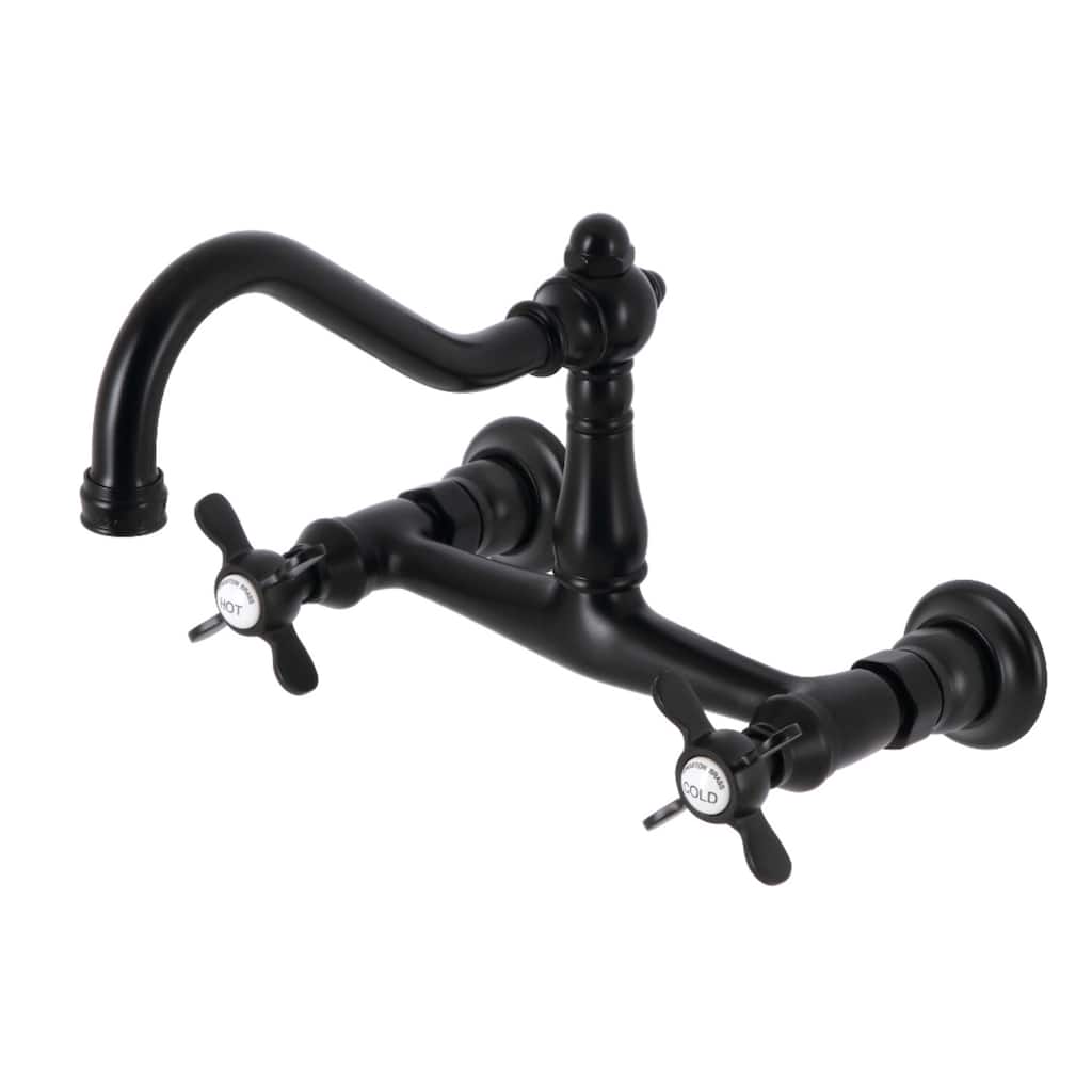 Kingston Brass Essex Two-Handle Wall Mount Bathroom Faucet