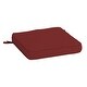preview thumbnail 47 of 89, Arden Selections ProFoam Outdoor Dining Chair Seat Cushion 20-inch - Classic Red