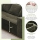preview thumbnail 8 of 8, 129.5" Minimalist Style Chenille L-shaped Modular Sectional Sofa with Removable Cushions