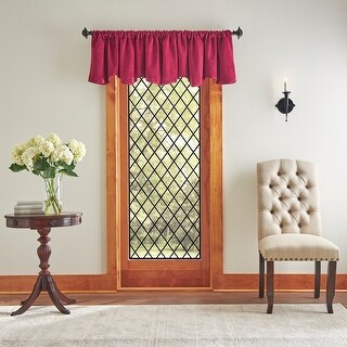 Martha Stewart Lucca Velvet Blackout Curtains - Panel Pair or Valance