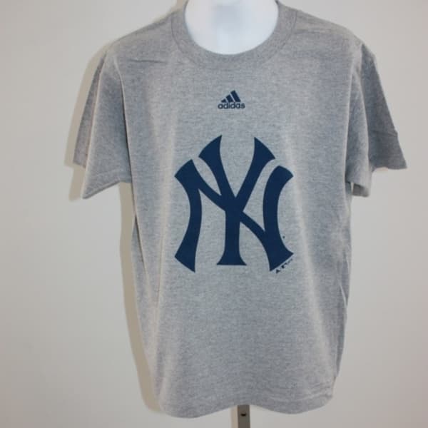 Shop Nwt Ny Ny Yankees Youth Medium M 10 12 Nice Adidas T Shirt