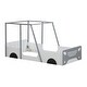 preview thumbnail 10 of 10, Twin Size Car-shaped Bed with Roof