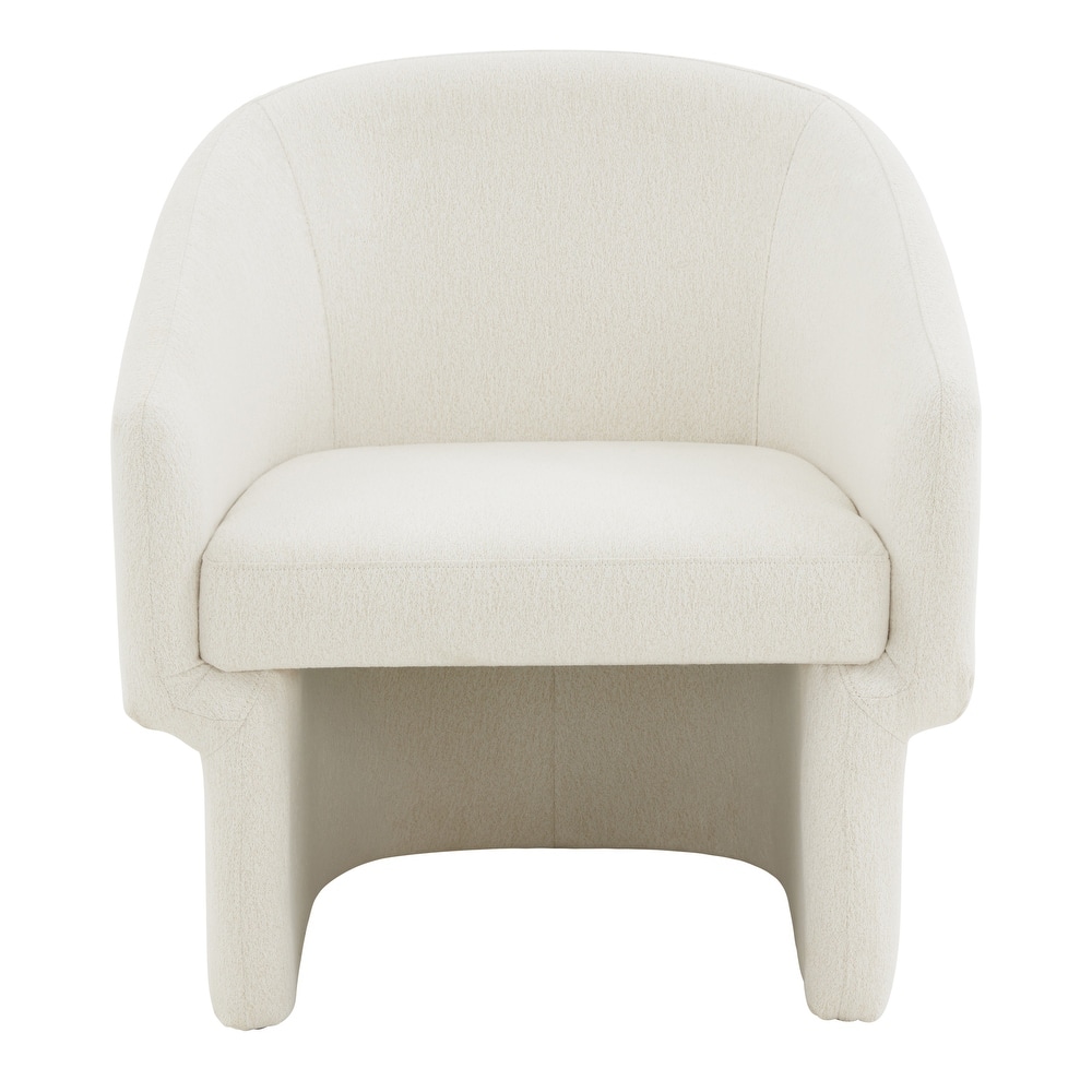 SAFAVIEH Couture Pagona Barrel Back Accent Chair (Fully Assembled) - 30Wx29Dx32H