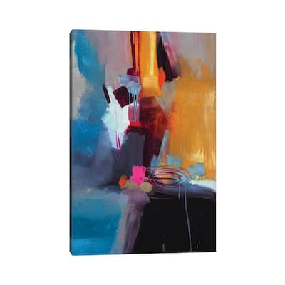 iCanvas "Jazzy Abstract VII" by Jane M. Robinson Canvas Print