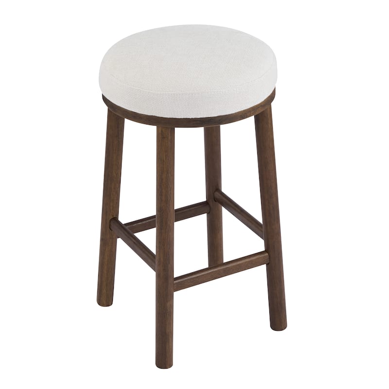 Christopher Knight Home - Riven Natural Rubberwood 27.36" Bar Stool Set