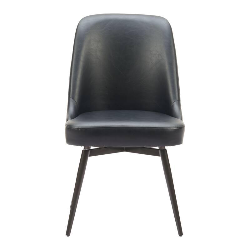 Keppel Swivel Dining Chair Black