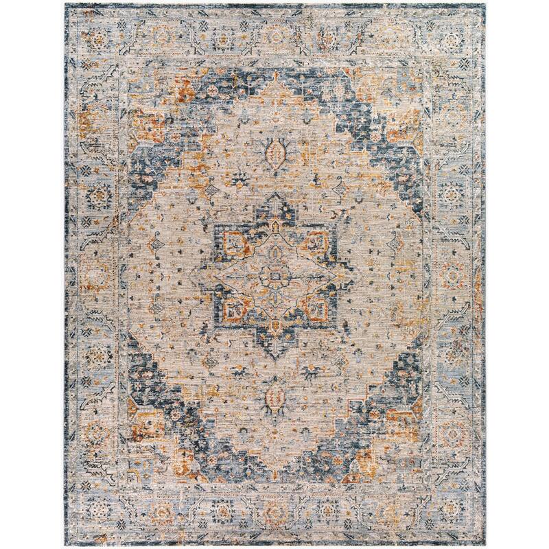 Livabliss Traditional Laila Medallion Area Rug