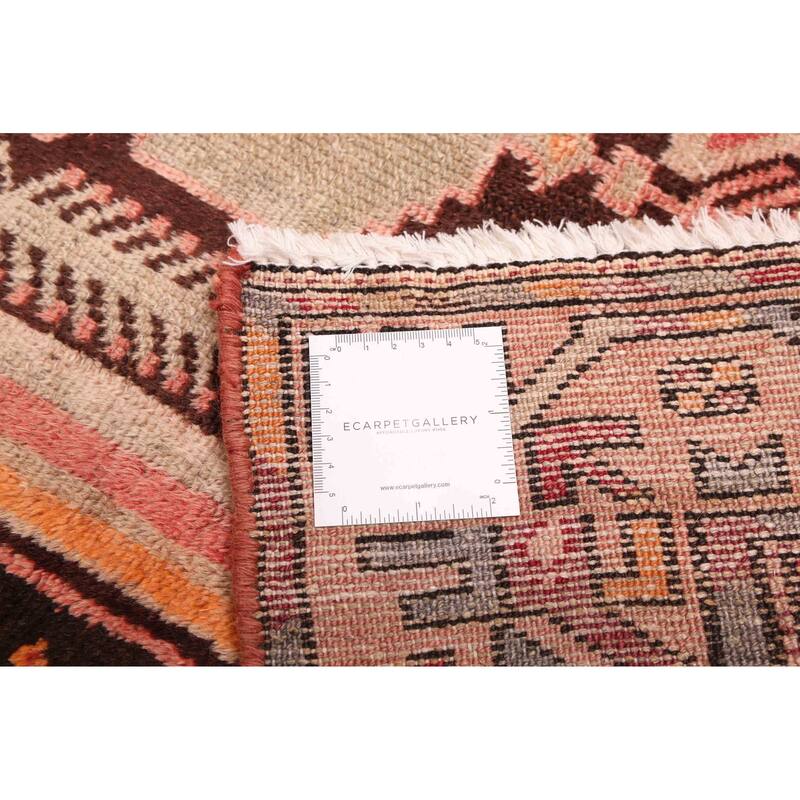 ECARPETGALLERY Hand-knotted Konya Anatolian Black, Red Wool Rug - 3'3 x 9'1