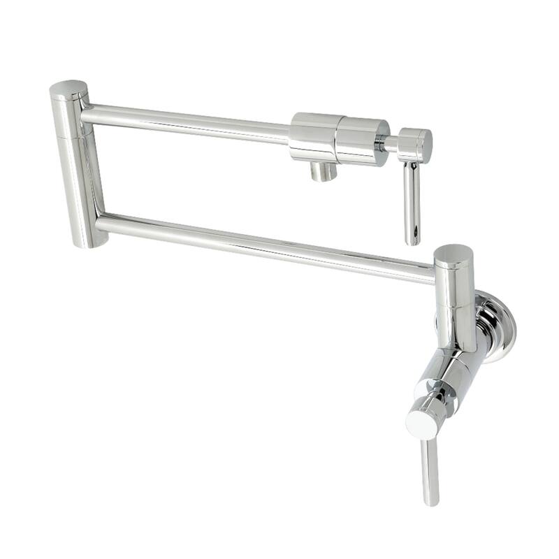 Concord Wall Mount Pot Filler - Polished Chrome