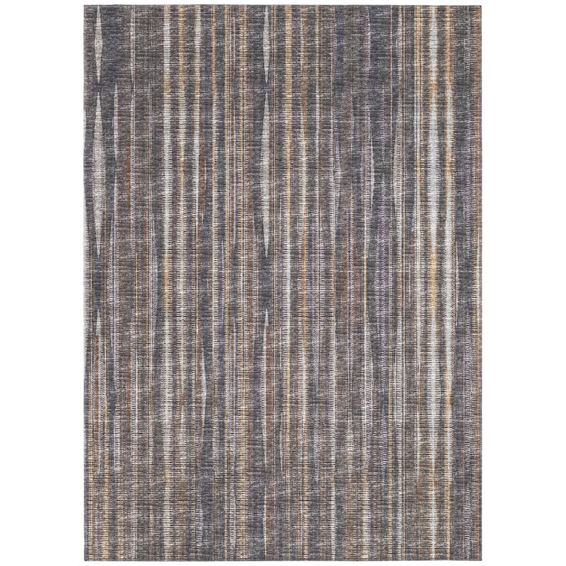 Indoor/Outdoor Waverly Modern Stripes Washable Rug