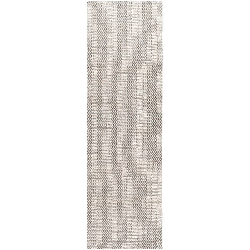 Artistic Weavers Okkily Modern Solid Area Rug - 2' 6" x 8' - Light Gray