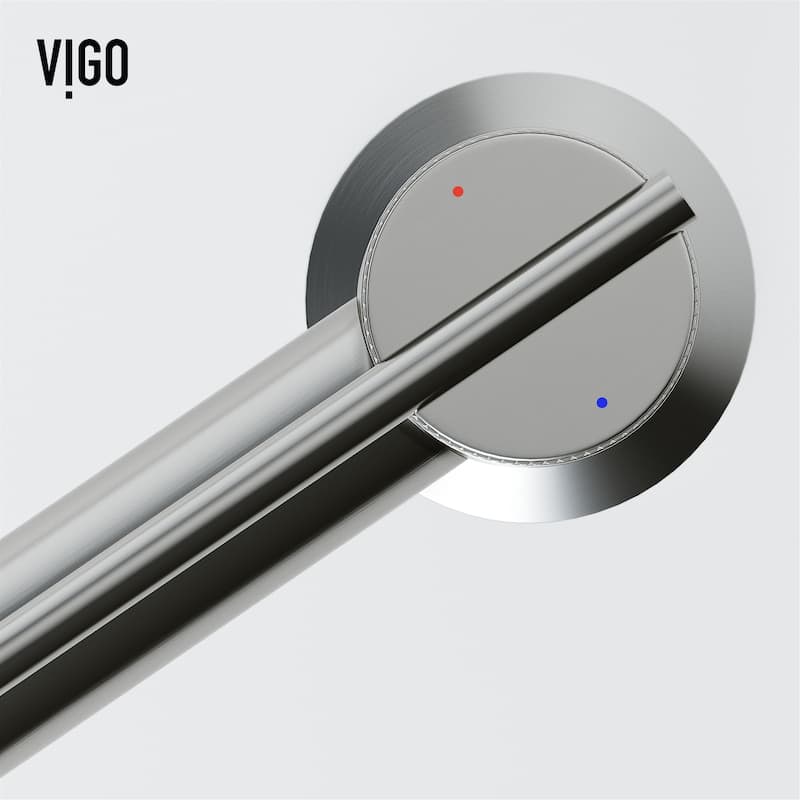 VIGO Sterling 7" H Single Handle Single Hole Bathroom Faucet