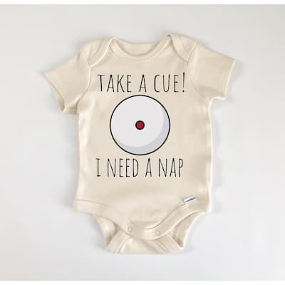 Billiards Pool Shark - Baby Boy Girl Clothes Infant Bodysuit Funny Cute Newborn