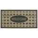 preview thumbnail 4 of 22, Mohawk Home Crosshatch Tile Welcome Entryway Door Mat - 2' x 4' Green