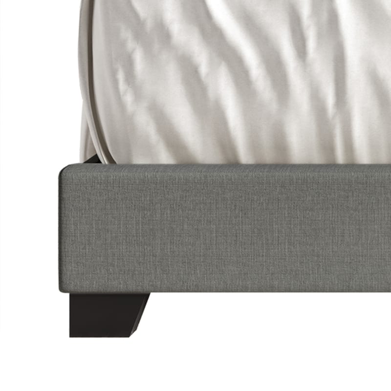 CraftPorch Glam Button Tufted Wingback Upholstered Bed