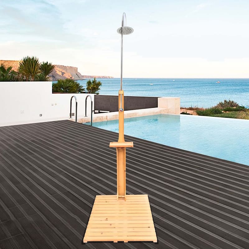 Outdoor Garden Pool Shower with Chassis Board
