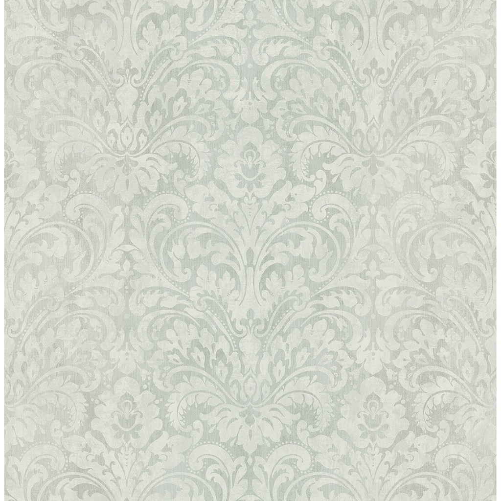 Seabrook Designs Maxie Ombre Damask Unpasted Wallpaper