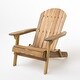 preview thumbnail 4 of 60, Outdoor Acacia Wood Adirondack Chair, Simple Design Chair