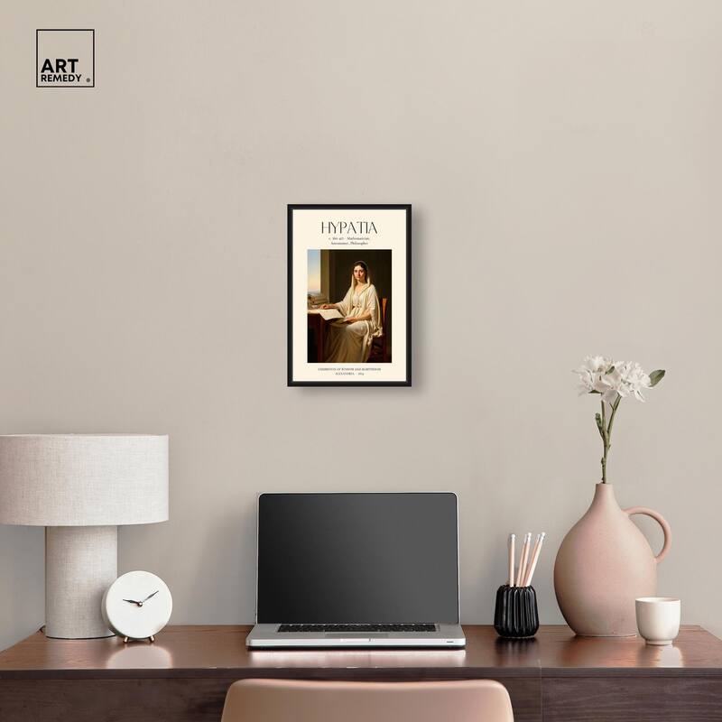Philosopher of Alexandria Canvas by Art Remedy