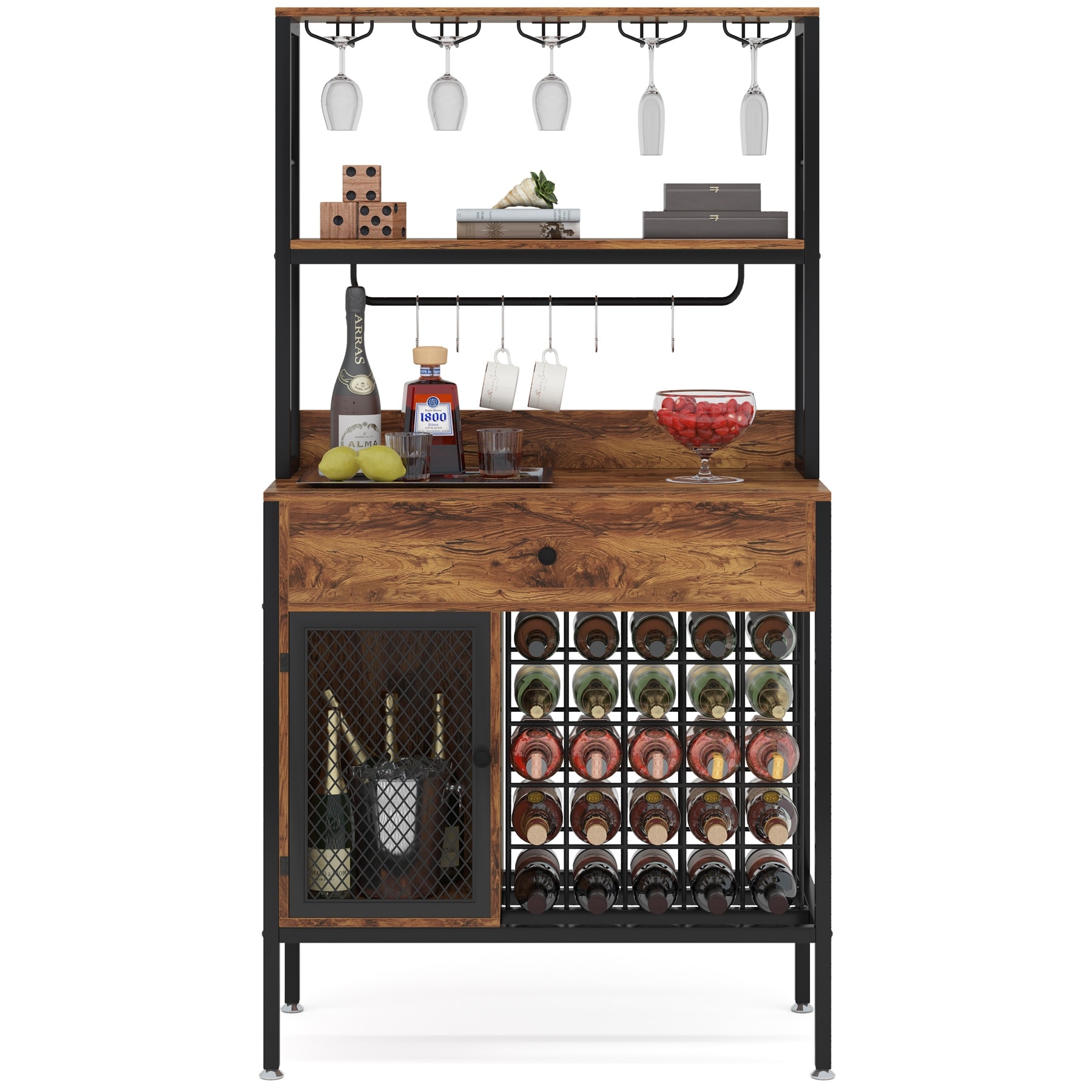 Wine rack hotsell hooks