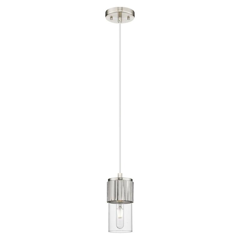 Innovations Lighting 428-1P-G428-7CL Bolivar 7" Tall Mini Pendant with