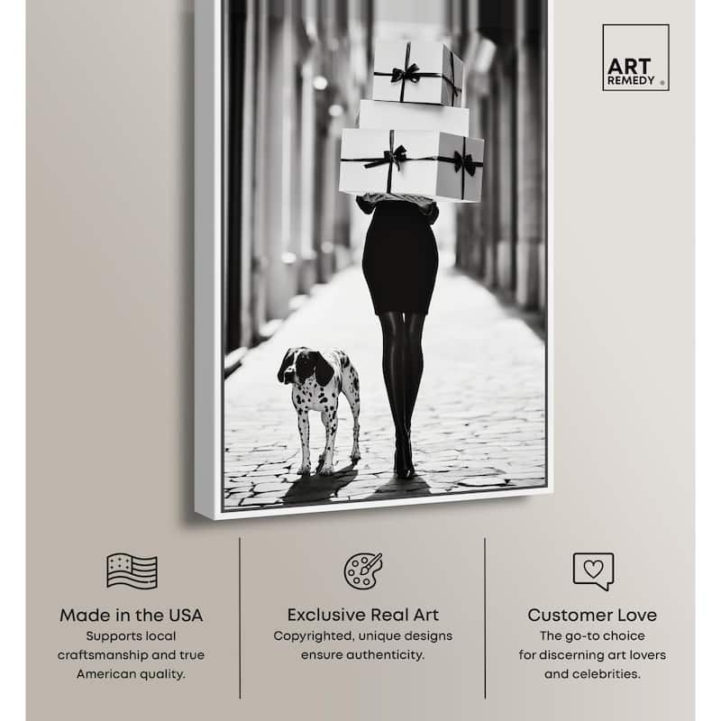 City Dalmatian II Canvas by Art Remedy