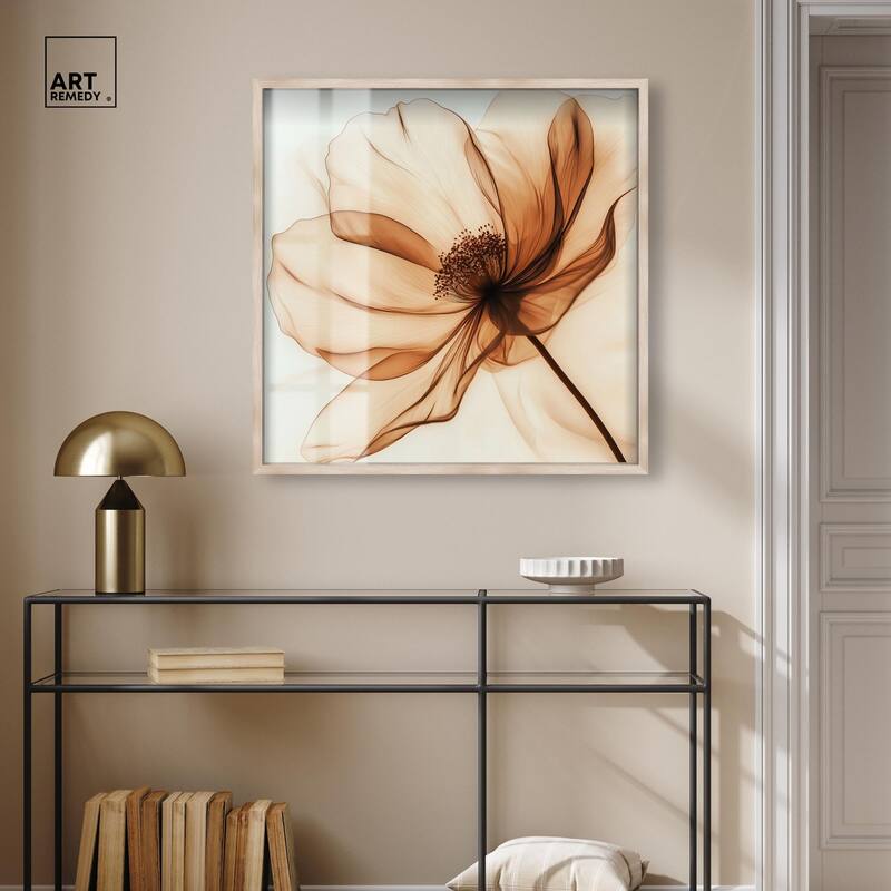 Fragile Elegance II Shadowbox by Art Remedy