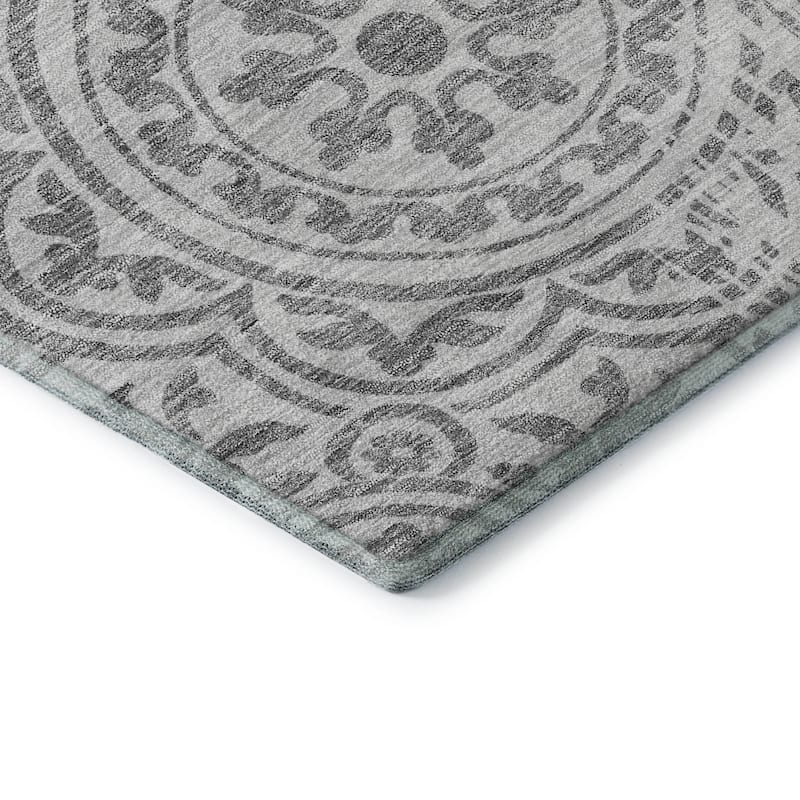 Premium Washable Super Soft Vanishing Medallion Mayfield Rug