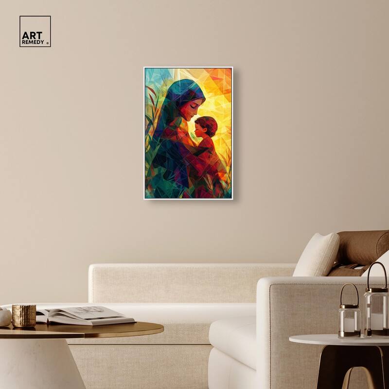 Facet of Feeling Canvas by Art Remedy