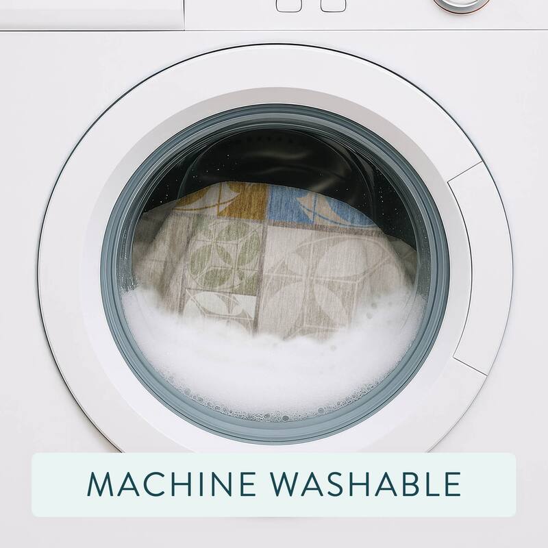 Machine Washable Indoor/ Outdoor Patch Lupton Chantille Rug