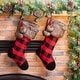 preview thumbnail 23 of 24, Glitzhome 21"L Plush Christmas Stockings