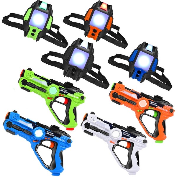 4 player laser tag set