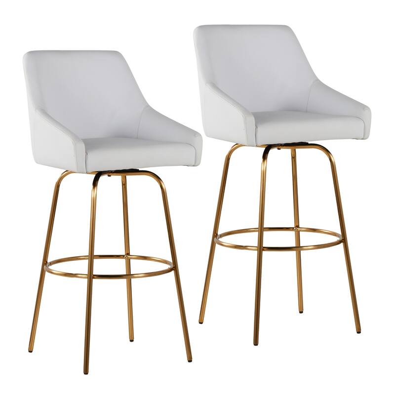 Hannah 26" Fixed-Height Counter Stool - Set of 2