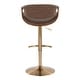 preview thumbnail 18 of 70, Carson Carrington Kanteborg Adjustable Bar Stool with Rounded T Footrest (Set of 2)