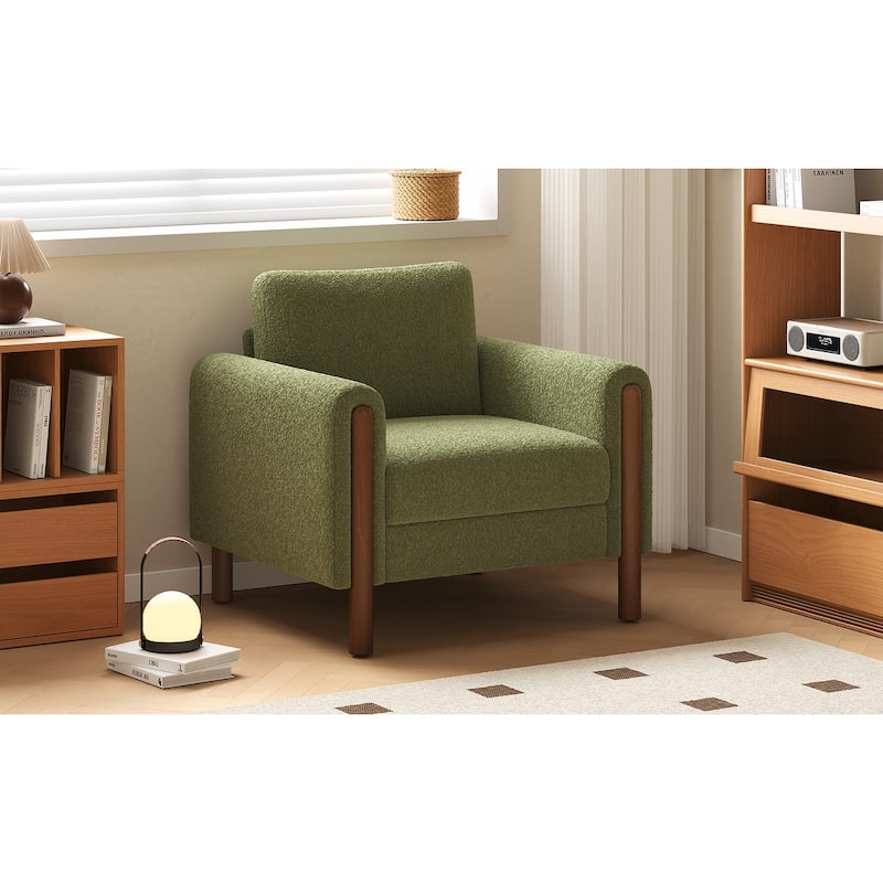 33.5" Upholstered Accent Chair