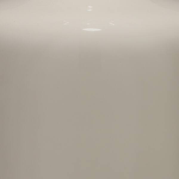 Shop Alden Decor Cream Milk Jug Table Lamp With Tapered Lamp Shade