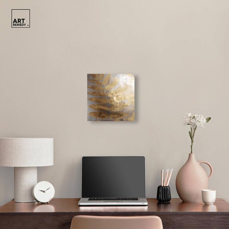 Golden Canopy (II) Canvas by Art Remedy, Gallery Wrapped