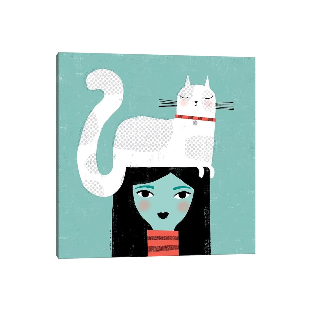 iCanvas "Cat Attitude" by Terry Runyan Canvas Print