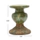 preview thumbnail 22 of 38, Sculptural Terracotta Pillar Candle Holder