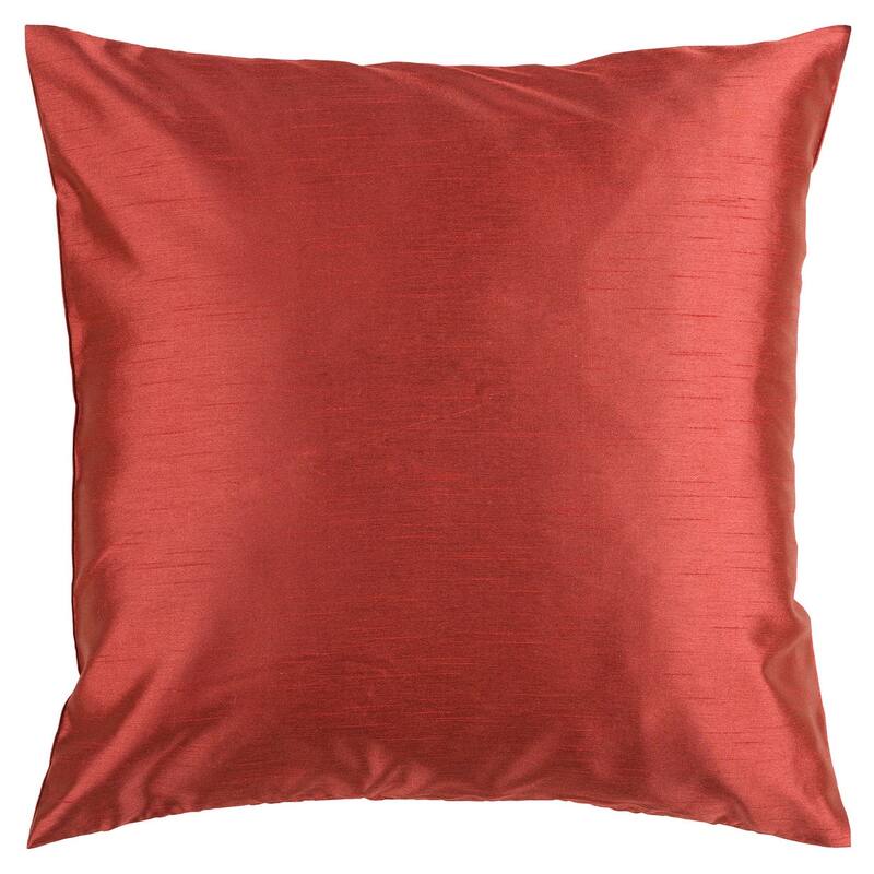 Artistic Weavers Decorative Chic 18-inch Square Solid Throw Pillow Cover with Poly Insert