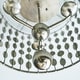 preview thumbnail 5 of 9, Crystorama Lighting Group Layla 3 Light 15" Wide Flush Mount Drum