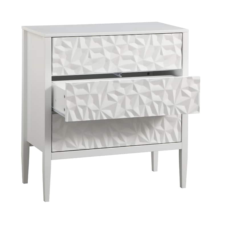 Simple Living Marquise 3-Drawer Accent Cabinet