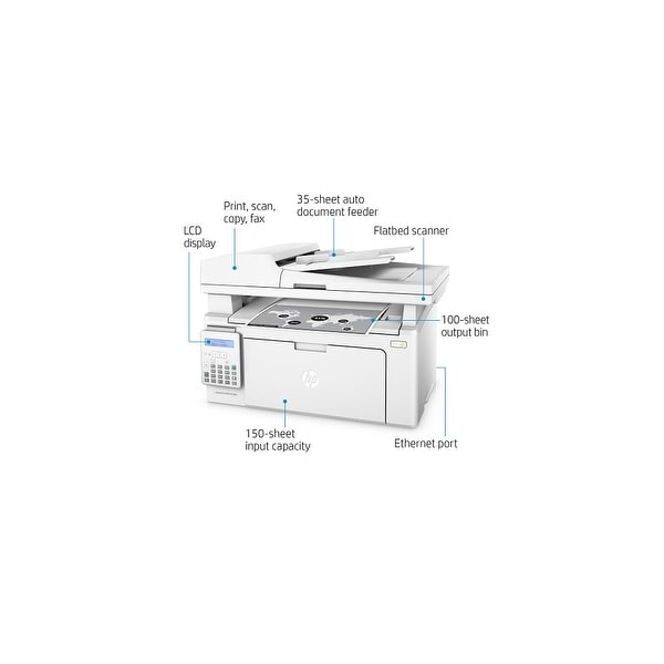 Shop HP LaserJet Pro MFP M130fn Multifunction Laser ...