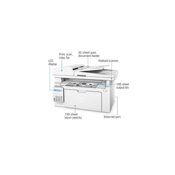 Shop Hp Laserjet Pro Mfp M130fn Multifunction Laser Printer W