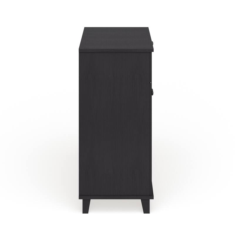 Porch & Den Rocheblave Espresso Wood Multi-use Cabinet with Drawer