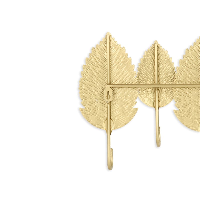 Maidmore Grove Golden Metal Leaf Coat Hanger